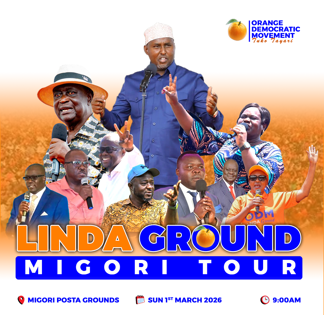 Political Tour ODM Poster